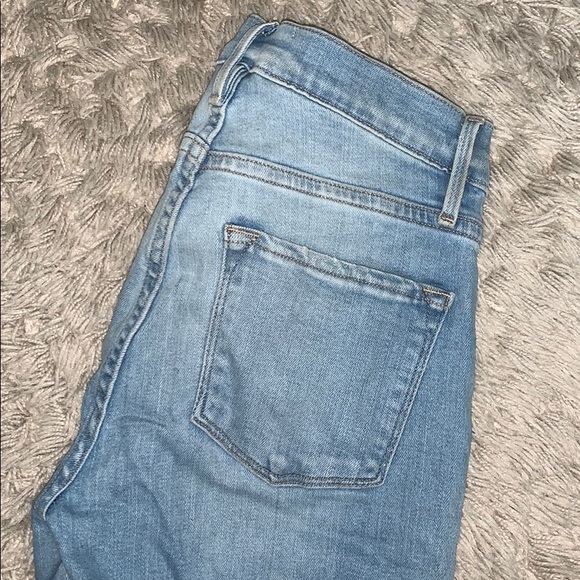 Frame Le Skinny de Jeanne Raw Hem Crop Skinny Jeans - Picture 5 of 5